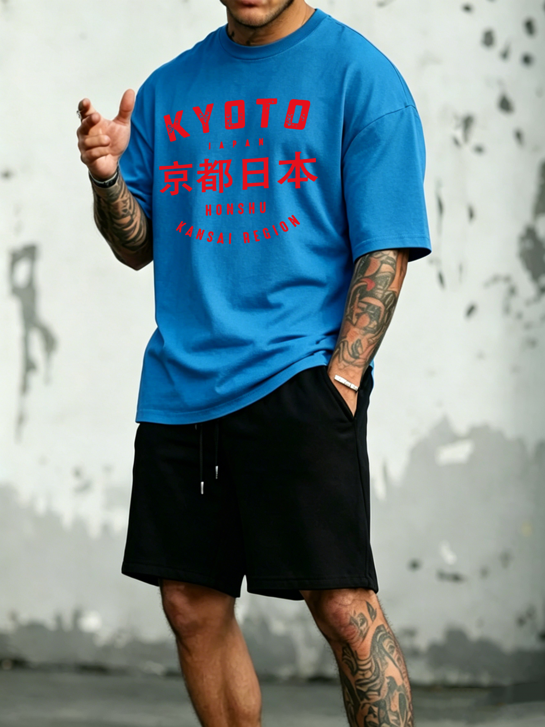 Kyoto Japan Honshu Print Cotto - Street Fashion Kyoto ulasan dan harga