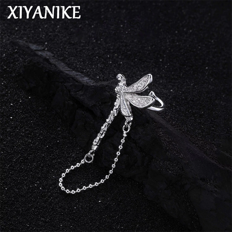 XIYANIKE Dragonfly Chain Tasse - Street Fashion Korean Girl ulasan dan harga