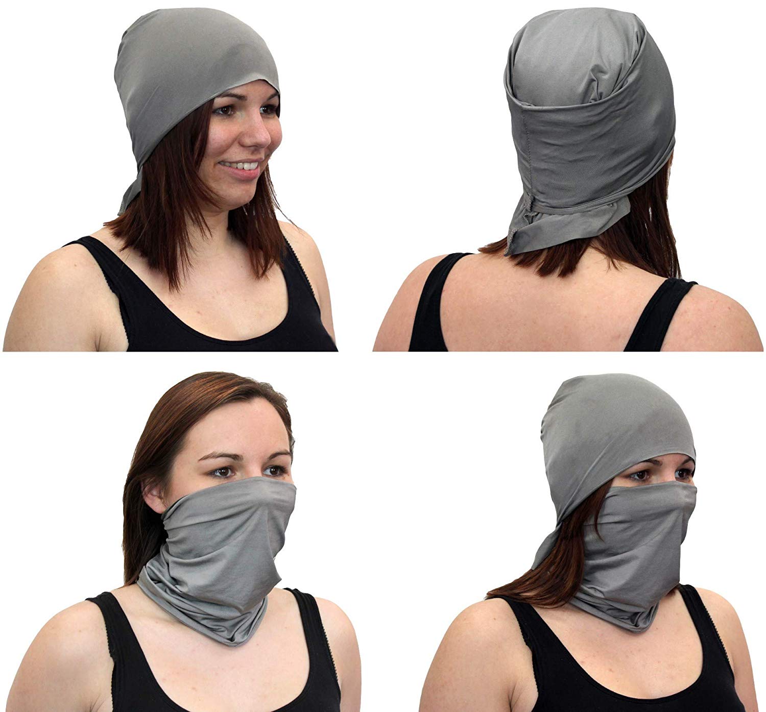 EMF Protection Silver Fiber Fa - Bandana Multi Way ulasan dan harga