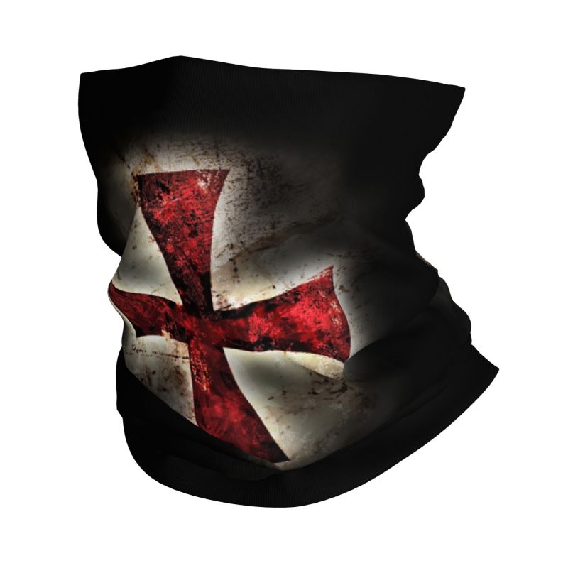 Custom Knights Templar Flag Ba - Balaclava Face Mask ulasan dan harga